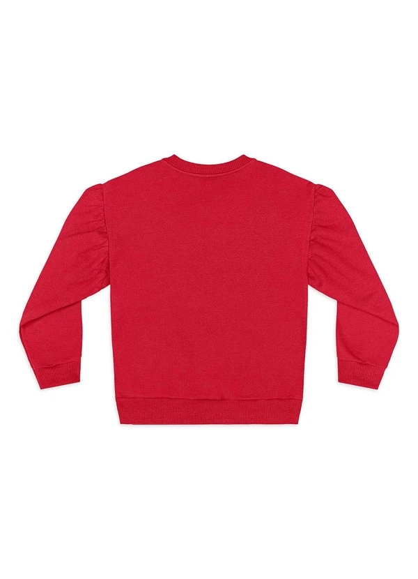 Quimby - Conjunto Cookie Mood Felpado Vermelho 4