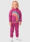 Malwee Kids - Conjunto Coração com Paetê Verde Água - variação: Rosa Escuro
