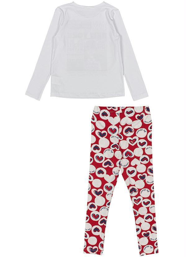 Momi - Conjunto Coração Vermelho 2