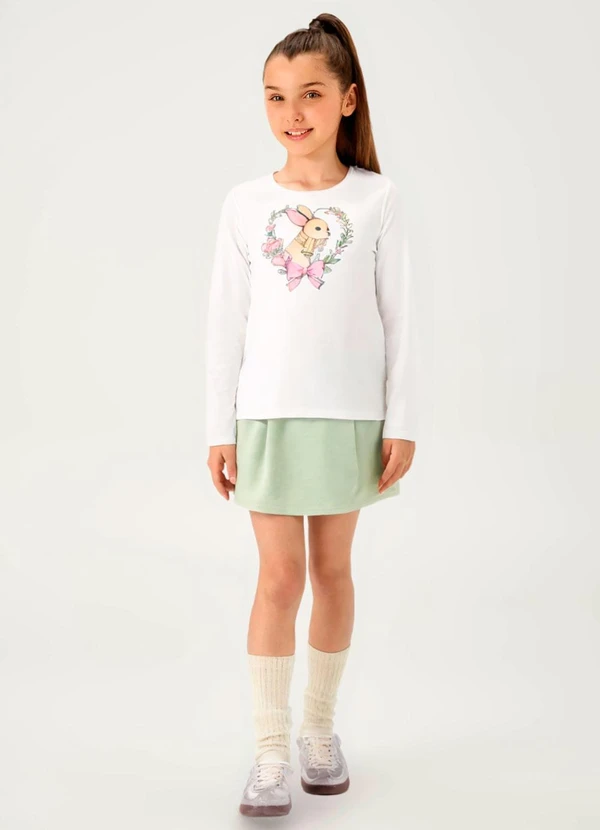 Pulla Bulla - Conjunto Cotton Leve Branco
