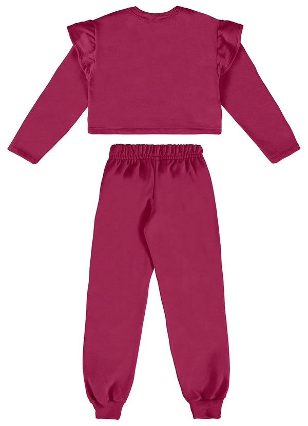 Bee Loop - Conjunto Cropped e Calça Rosa 2