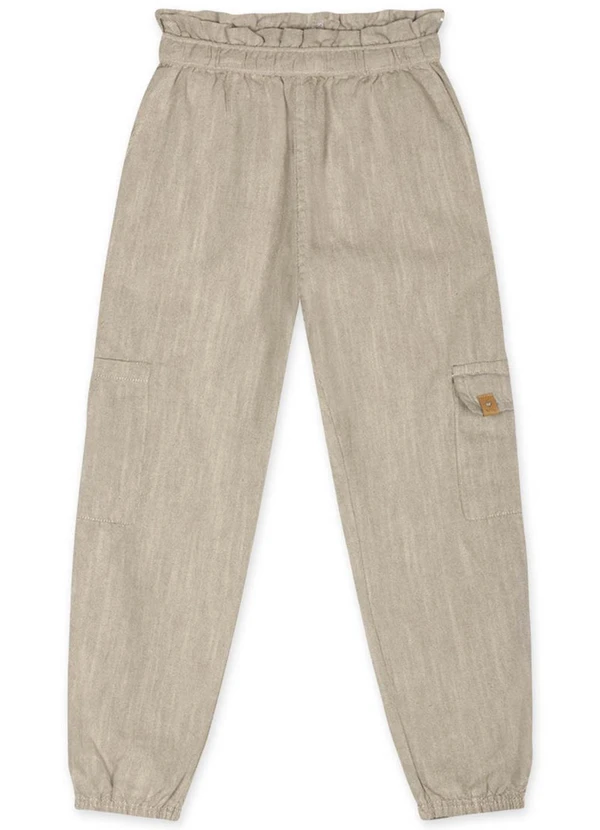 Marisol - Conjunto Curto Infantil Feminino  Bege 4