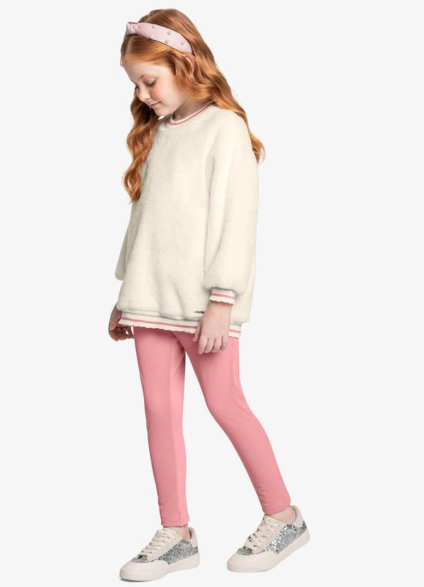 Trick Nick - Conjunto de Blusão com Legging Bege