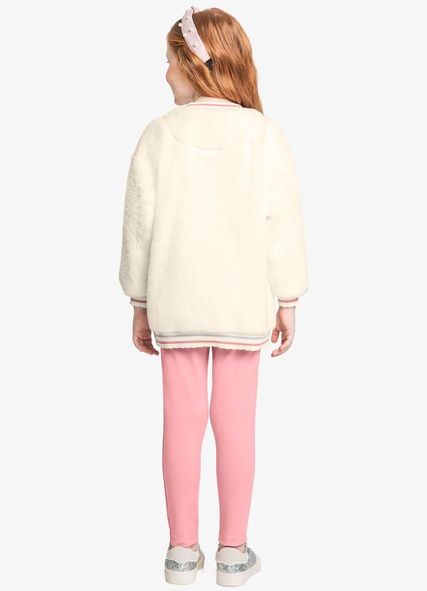 Trick Nick - Conjunto de Blusão com Legging Bege 2