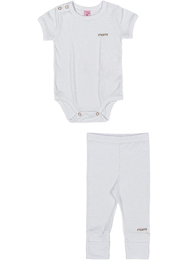 Momi - Conjunto de Cotton Branco