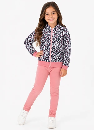 Rosa Azul - Conjunto de Inverno Pandas Rosa Envelhecido - ROSA AZUL