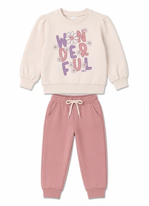 Rosa Azul - Conjunto de Inverno Wonderful Off White - ROSA AZUL