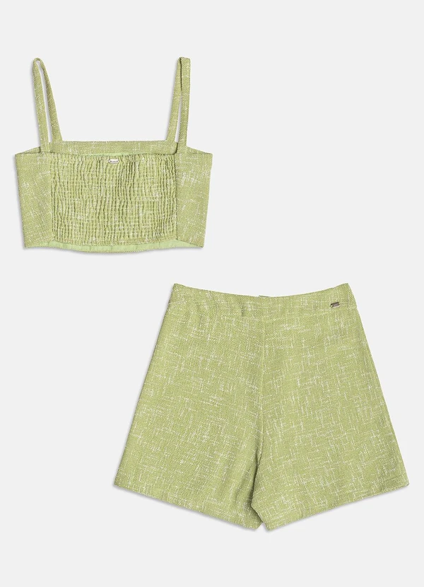 I Am - Conjunto de Linho Verde 6