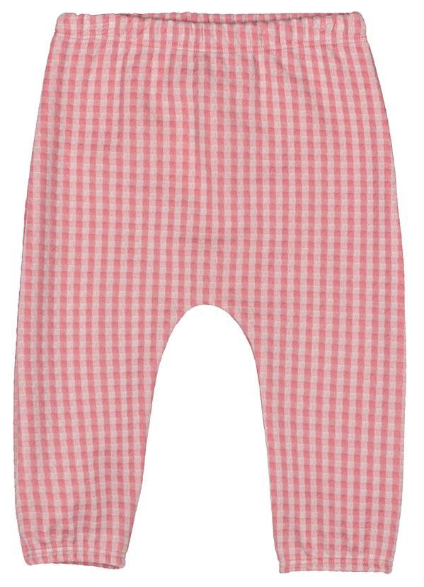 Momi - Conjunto de Menina Vichy Rosa 3