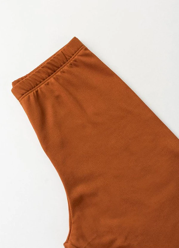 Vida Costeira - Conjunto de Moletom com Babado em Tule Preto 7