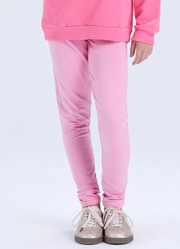 Vida Costeira - Conjunto de Moletom com Capuz e Pingente Rosa 3