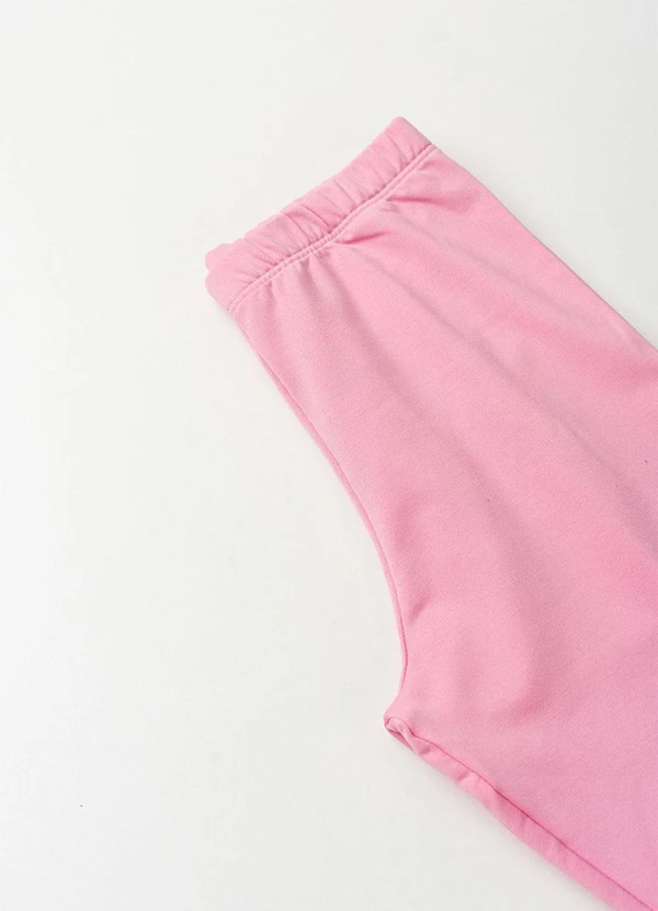 Vida Costeira - Conjunto de Moletom com Capuz e Pingente Rosa 7