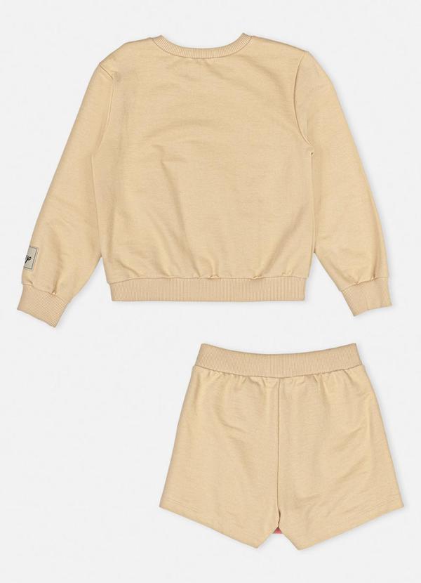 Momi - Conjunto de Moletom do Simba Bege 2
