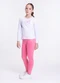 Vida Costeira - Conjunto de Moletom Estampa Love Glitter Rosa - variação: Branco