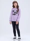 Vida Costeira - Conjunto de Moletom Ursinhos e Legging Lilás - variação: Lilás