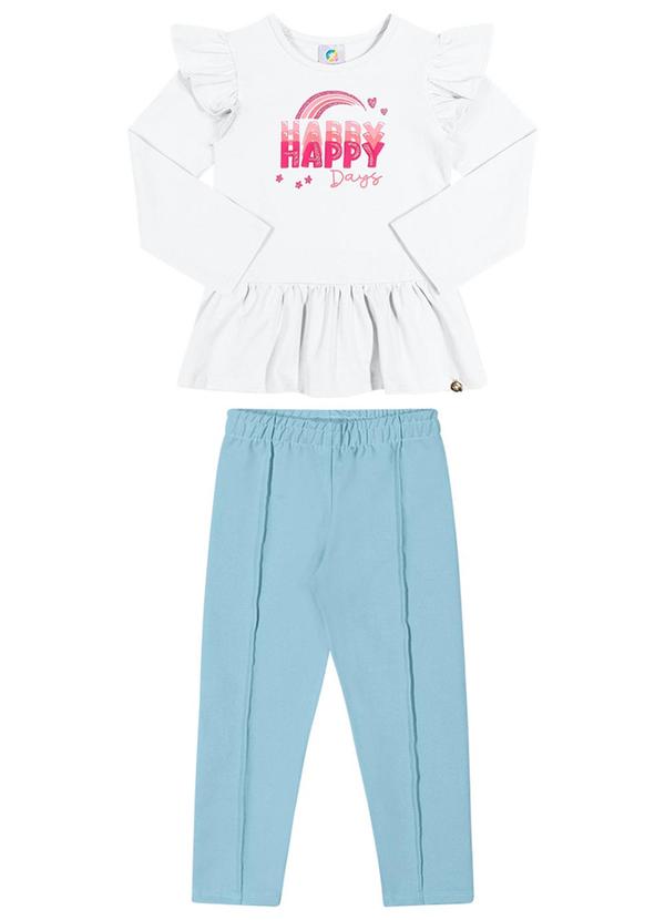 Alenice - Conjunto Dias Felizes Menina Branco