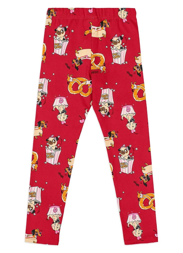Quimby - Conjunto Dog'S Food Blusão Legging Bege 6