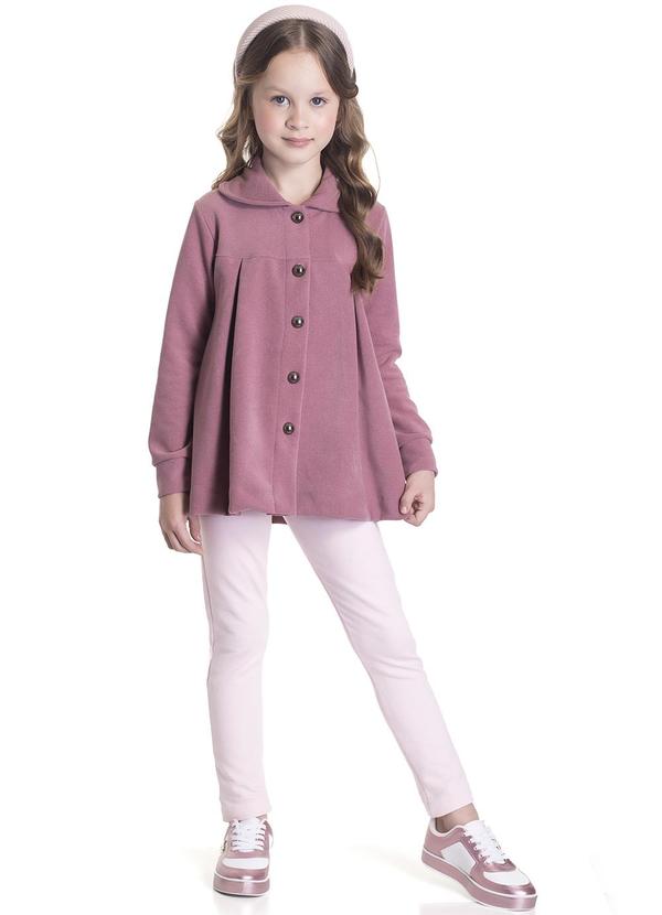 Randa Mundu - Conjunto Dupla Face/Legging Molecotton Roxo