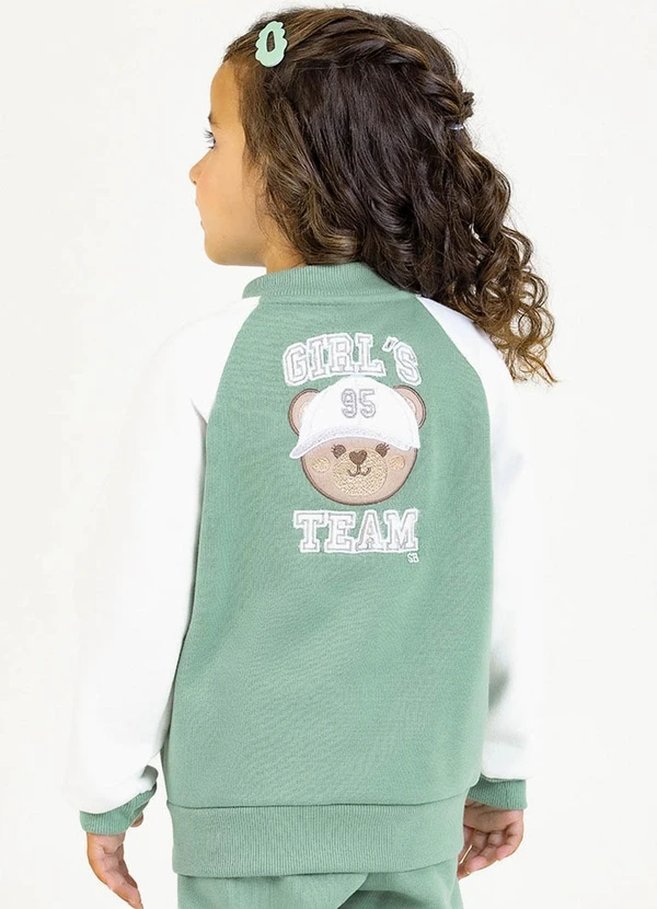 Soft Bonni - Conjunto em Moletom Verde