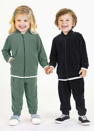 Soft Bonni - Conjunto em Plush Verde - SOFT BONNI