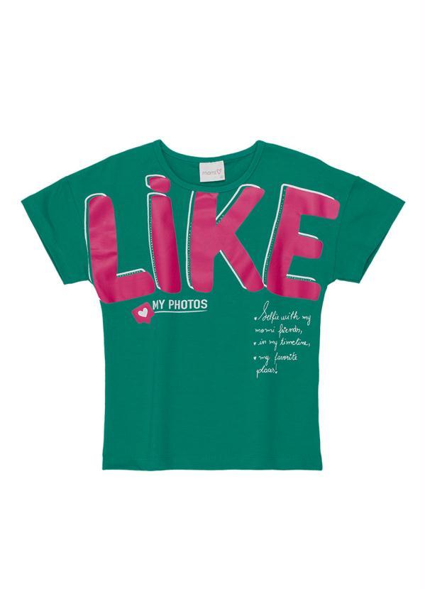 Momi - Conjunto Estampado Verde e Rosa 2