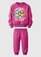 Malwee Kids - Conjunto Everest® e Skye® em Moletom Rosa Escuro - variação: Rosa Escuro