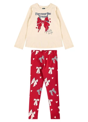 Bee Loop - Conjunto Favourite Trend Infantil Bege - BEE LOOP