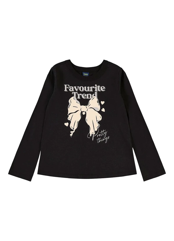 Bee Loop - Conjunto Favourite Trend Infantil Preto 2