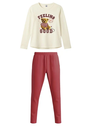 Malwee Kids - Conjunto Feeling Good Bege - MALWEE KIDS