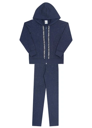 Outlet - Conjunto Feminino Authentic Azul - OUTLET