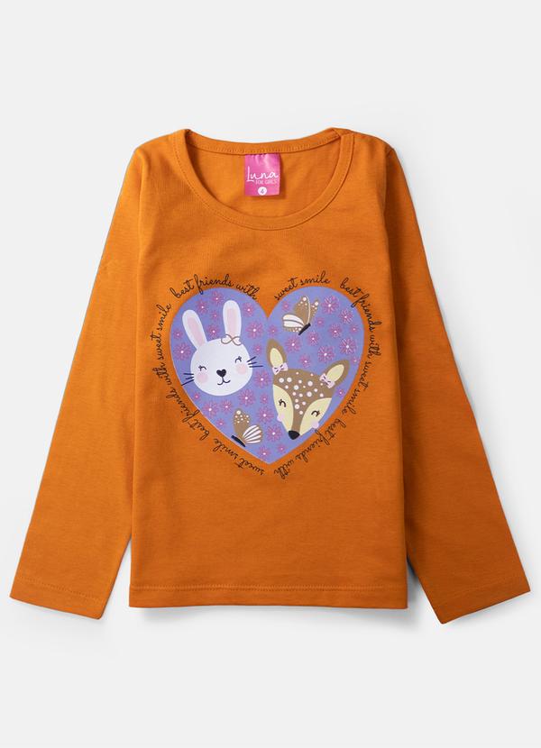 Laluna - Conjunto Feminino Best Friends Laranja 3