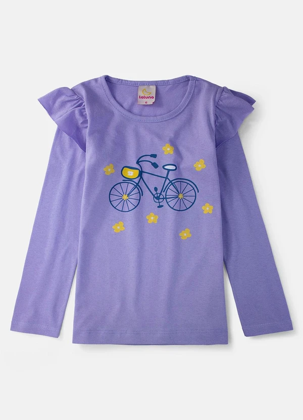 Laluna - Conjunto Feminino Bicicleta Lilás 3