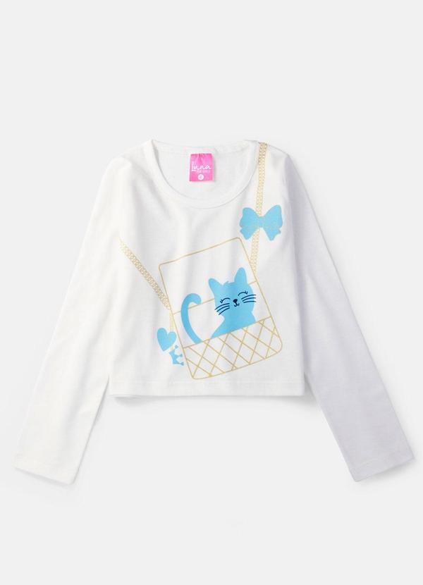 Laluna - Conjunto Feminino Bolsa Gatinha Creme 3