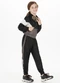 Alakazoo - Conjunto Feminino com Jaqueta e Calça Rosa - variação: Preto