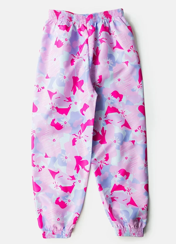 Laluna - Conjunto Feminino Corta Vento Digital Rosa 5