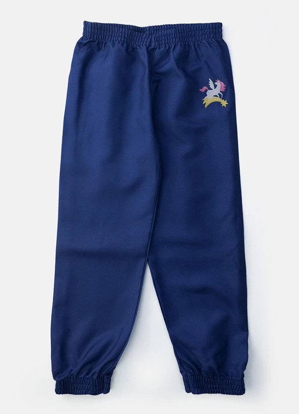 Laluna - Conjunto Feminino Corta Vento Unicórnios Marinho 5