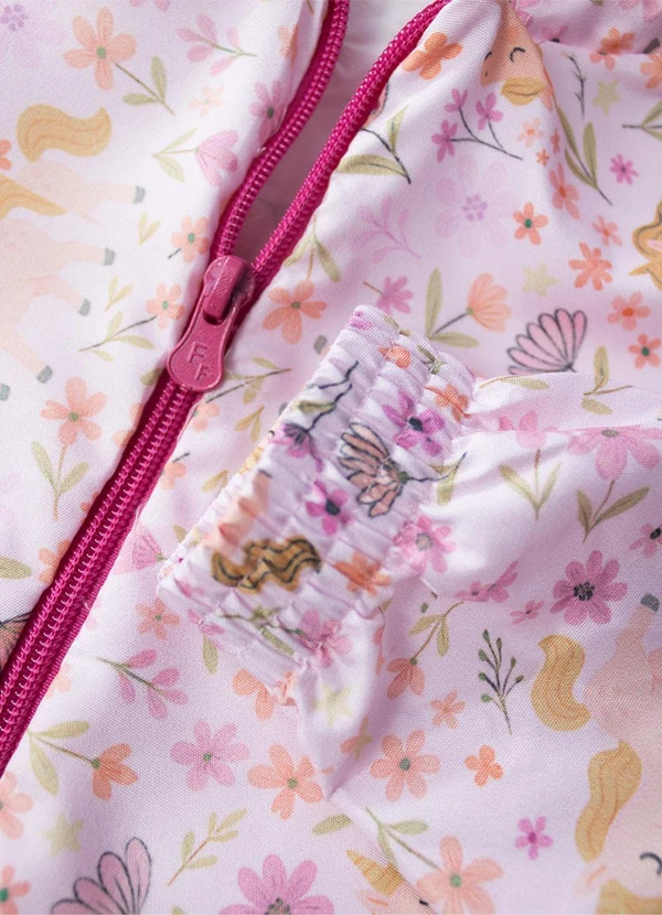 Laluna - Conjunto Feminino Corta Vento Unicórnios Rosa 5