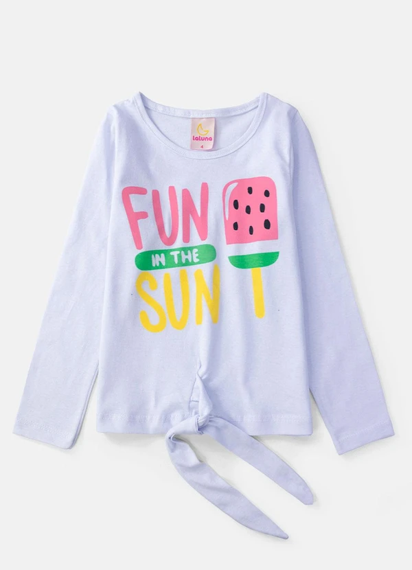 Laluna - Conjunto Feminino Fun In The Sun Branco 3