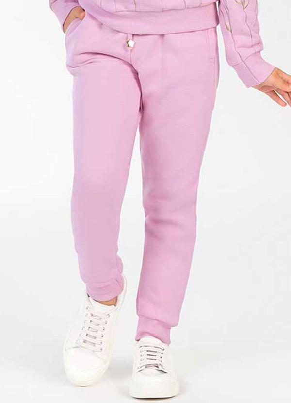 Cativa Kids - Conjunto Feminino Infantil com Estampa Lilas 3