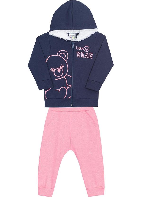 Sempre Kids - Conjunto Feminino Little Bear Azul