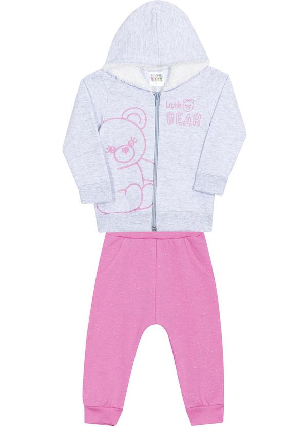 Sempre Kids - Conjunto Feminino Little Bear Cinza