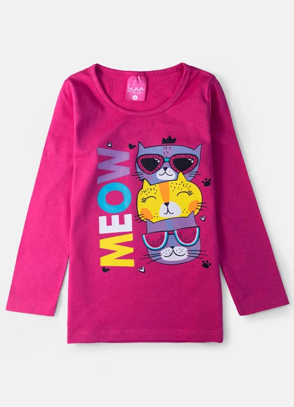 Laluna - Conjunto Feminino Meow Pink 3