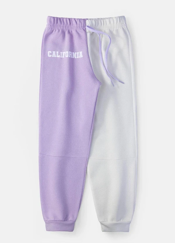 Laluna - Conjunto Feminino Moletom California Lilás 4