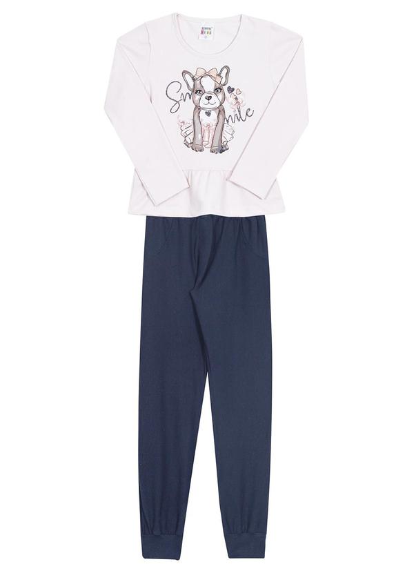 Sempre Kids - Conjunto Feminino Smile Rosa 