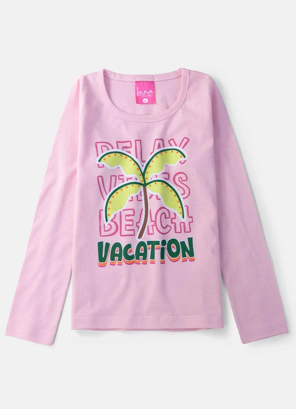 Laluna - Conjunto Feminino Vacation Rosa Bebê 3