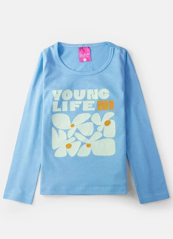 Laluna - Conjunto Feminino Young Life Azul Bebê 3