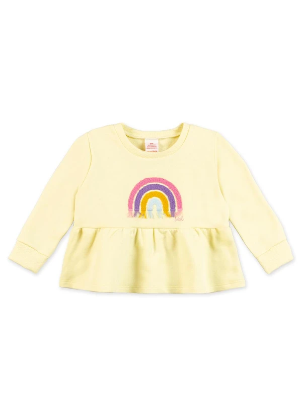 Marisol - Conjunto Flay Longo Infantil Amarelo 2