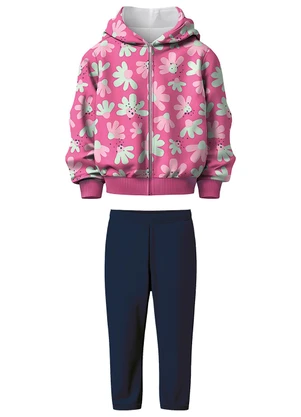 Malwee Kids - Conjunto Floral Azul Marinho - MALWEE KIDS