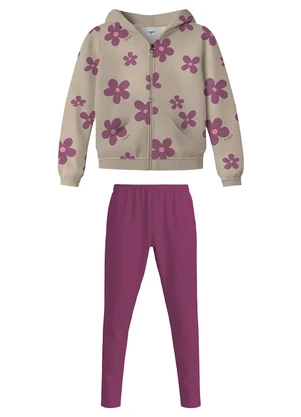 Malwee Kids - Conjunto Floral Bege - MALWEE KIDS