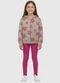 Malwee Kids - Conjunto Floral Marrom - variação: Bege